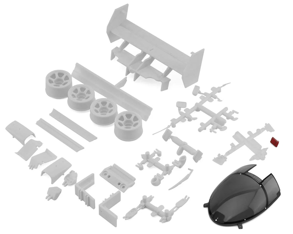 Kyosho Mini-Z JAGUAR XJR-14 White Body set (w/rims)