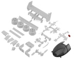 Kyosho Mini-Z JAGUAR XJR-14 White Body set (w/rims)