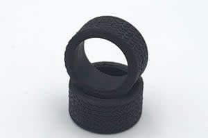 Marka V1 Mini-Z RCP Rubber Rear Radial Tire 20 degree hard 14mm (1 Pair) Part Number: MZR-V1RR20-14