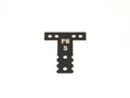 PN Racing Mini-Z MR03/MR04 MM Spring Steel T-Plate #5 (Black) Part Number: MR3075K