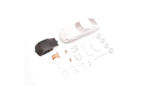Kyosho NISSAN Fairlady 240ZG White Body set (w/Rim for AWD) MZN217