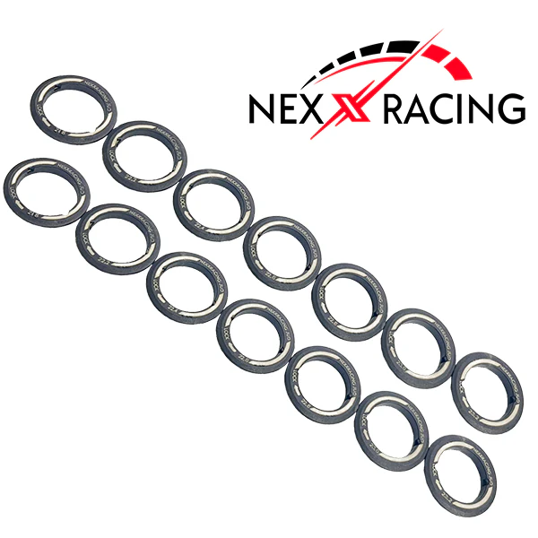 NEXX Racing Products  NXUSA-EVO-416 Nexx Racing’s “JUD” Flange Rings for EVO Mesh Rims (14pcs)