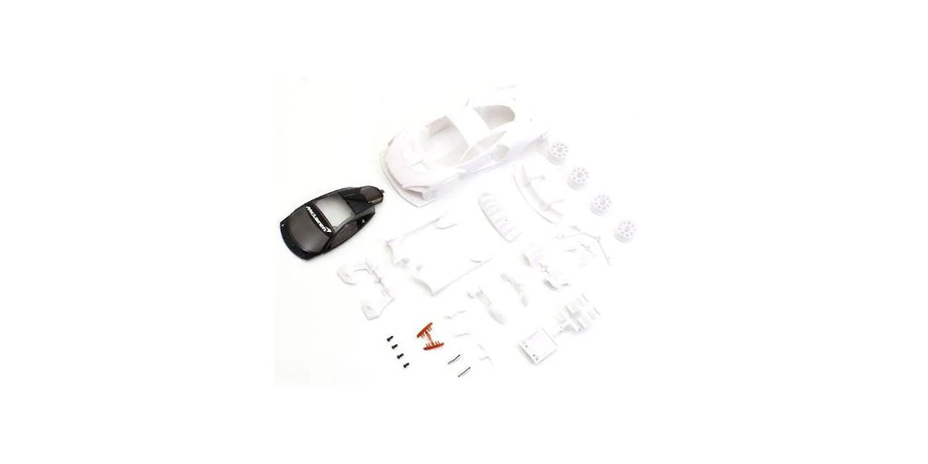 Kyosho McLaren Senna GTR White Body set w/Wheels MZN208 *Wheel Base 98mm*