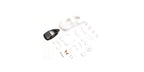 Kyosho McLaren Senna GTR White Body set w/Wheels MZN208 *Wheel Base 98mm*