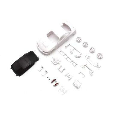 Kyosho Nissan Silvia S15 White Body Set Unpainted With AWD wheels MZN229